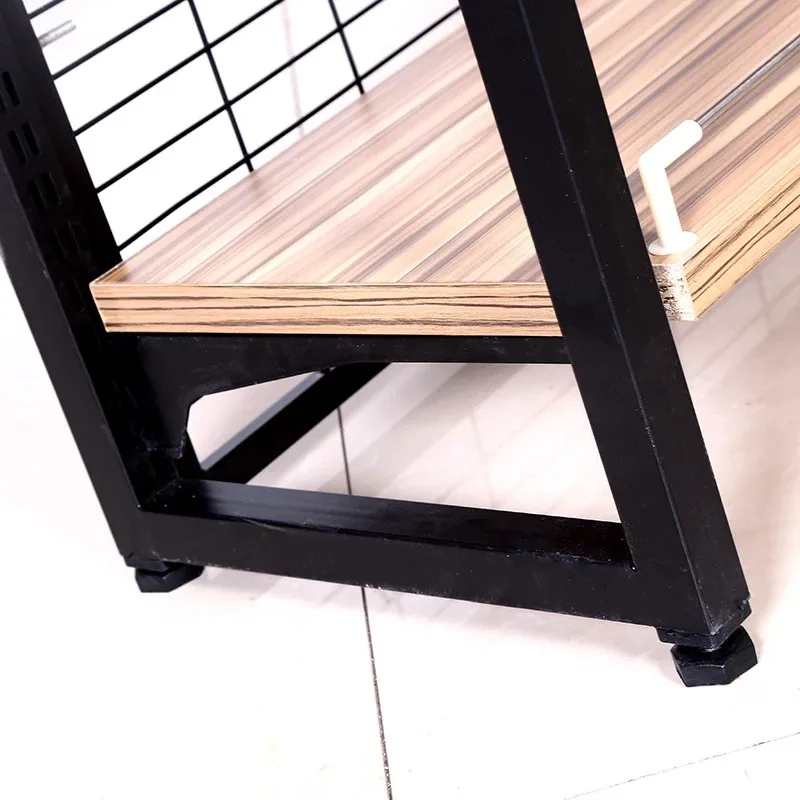 Best Selling Wood Steel Rack Display Shelf Fine Quality Grocery Store Wooden Supermarket Display Rack