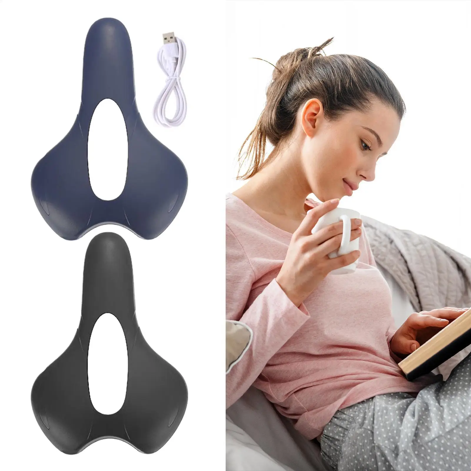 Pelvic Floor Trainer Rechargeable Pelvis Floor Muscle Trainer Stimulator Massager Portable Workout For Health Fitness Wellness