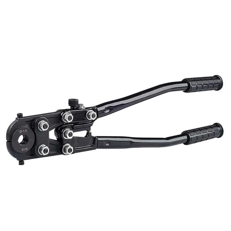 CW-1625 Ручной механический трубный хомут, ключ, тиски для труб из нержавеющей стали, плоскогубцы для медной трубки, алюминиевый пластик