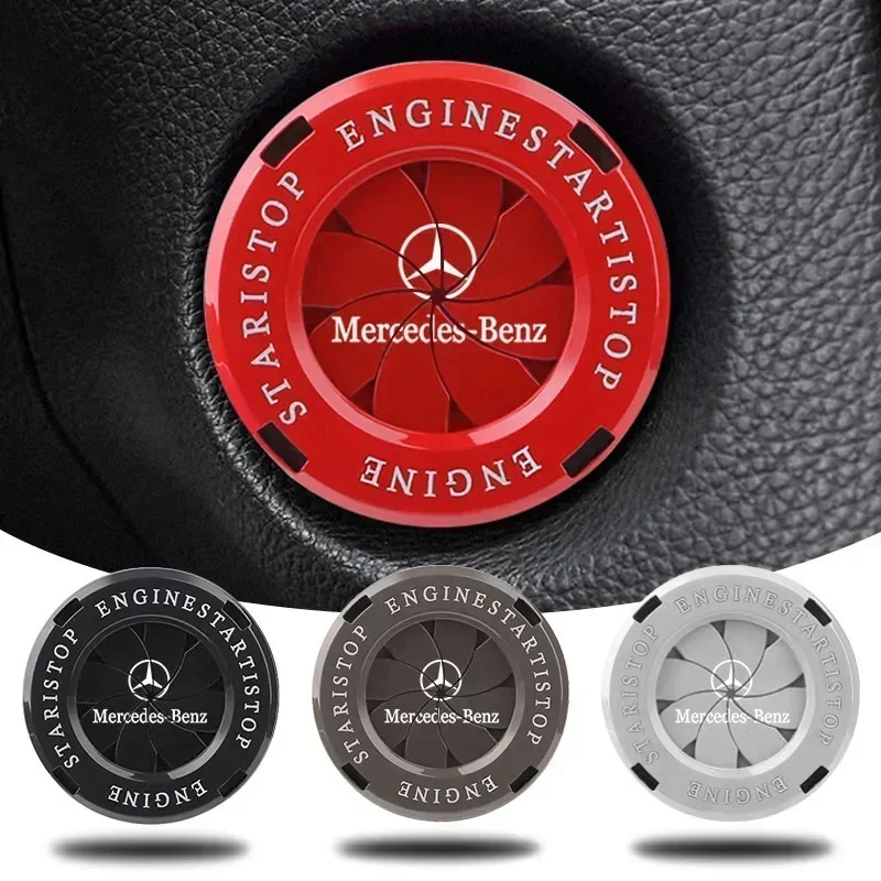 

Накладки на кнопку запуска двигателя и замок зажигания для Mercedes-Benz AMG W204 W205 W203 W211 W212 W213 W201 W210