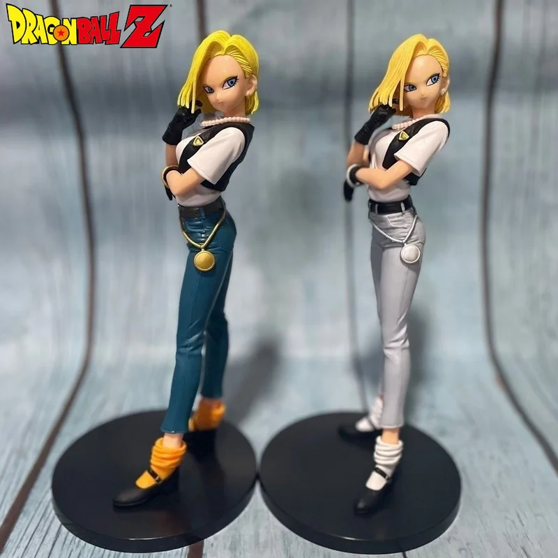 Banpresto Dragon Ball Glitter＆glamours Android 18 Lazuli Anime Action Figure Collectible Model Toys Figurals In Stock