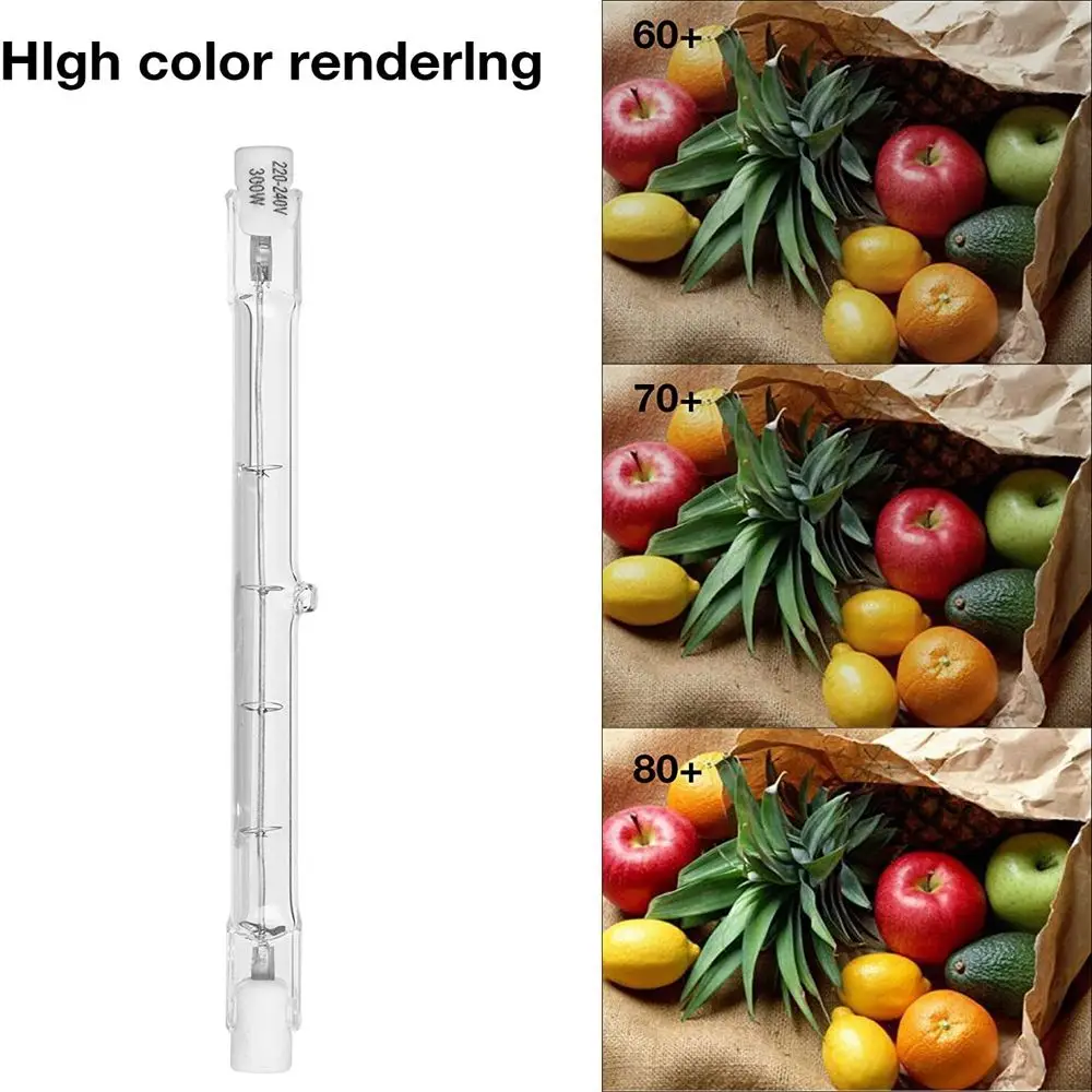 Replacing Incandescent Bulbs For Ceiling Lights Home Decor Indoor Lighting Sun Light Tube Tungsten Lamp Floodlight Halogen Lamp