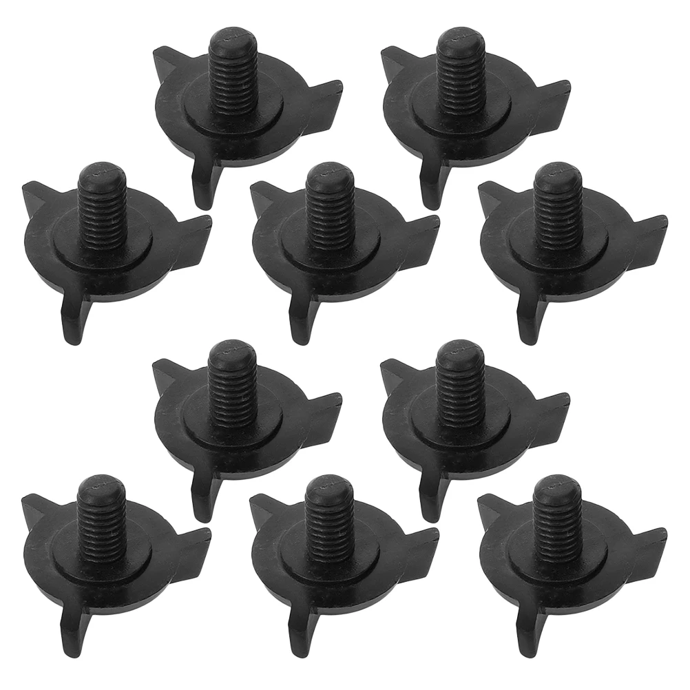 

Motorcycle Screws Mounting Wall-mounted Black Plastic Hardware Accessories Bikes