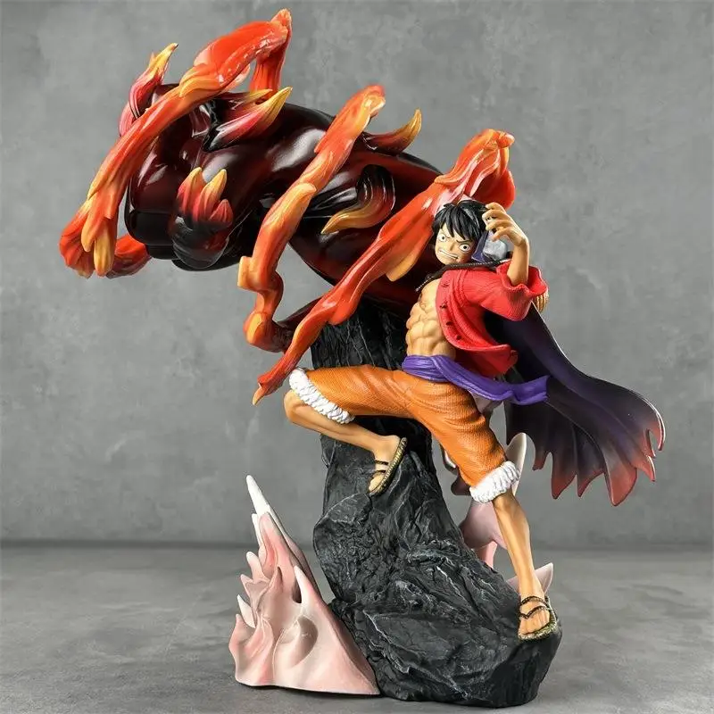 

29cm Anime One Piece Monkey D Luffy Figure Gk Gear Third Manga Statue Pvc Collection Model Action Figurine Children Toy Gift