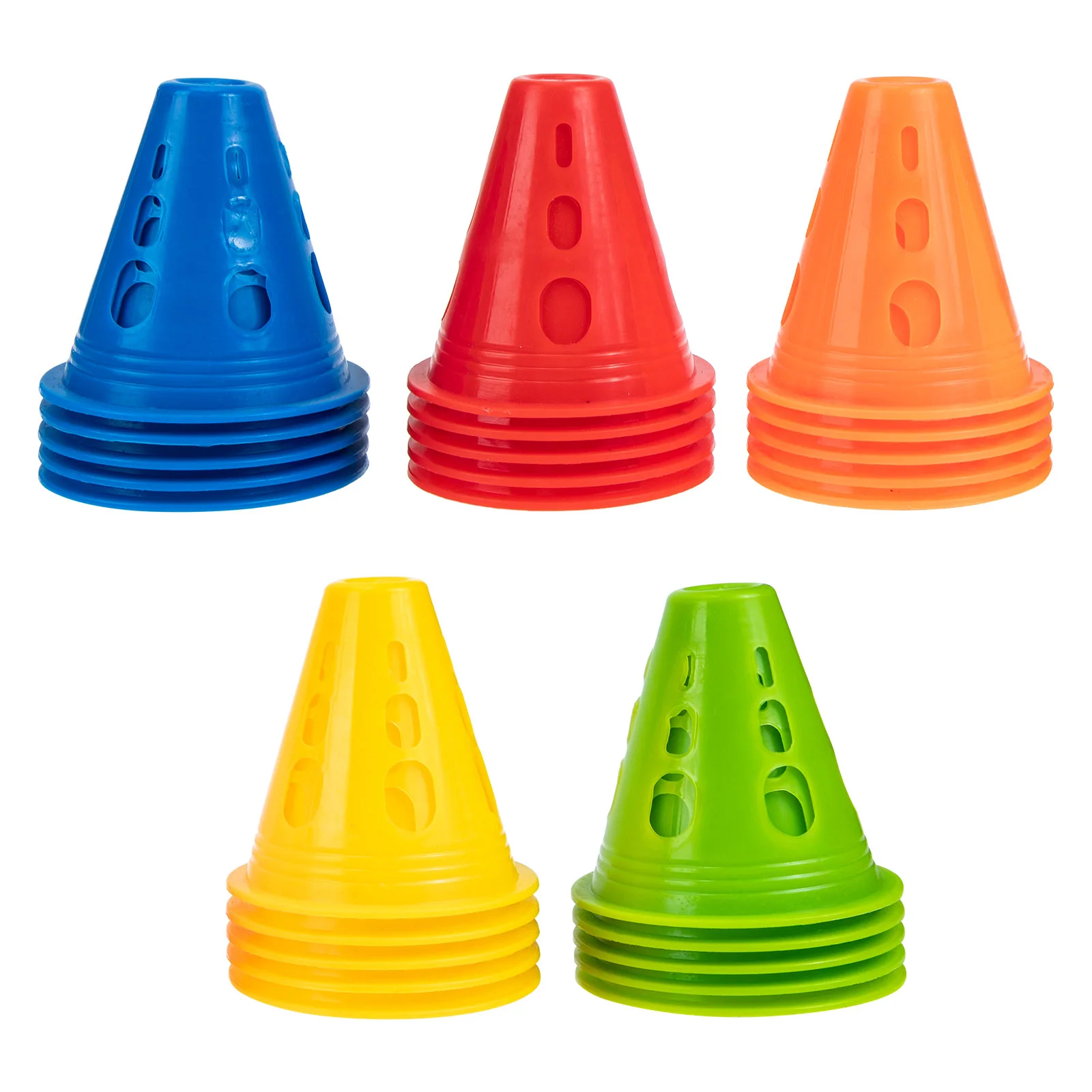 

25 Pcs Roller Barricades Training Roadblock Skating Outdoor Roller-skating Cone Cones Sports for Marker