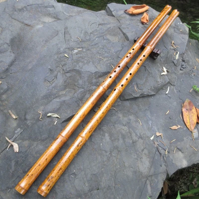 8 Holes Traditional Dongxiao G/F/E Key Chinese Vertical Bamboo Flute Adult Beginners Playing Xiao Handmade Flutes Instruments