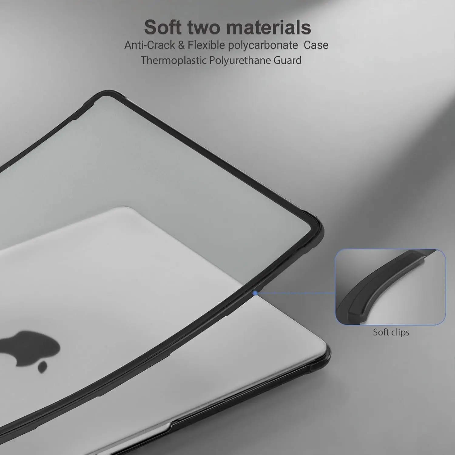 Etui na Macbook Air 13.6 cala M5 M4 M3 M2 A3449 A3240 A3113 A2681 oraz Pro14 A3426 A3427 A3434 A3112 A2918 A2779 Funda, rok 2026 — zdjęcie produktu 6