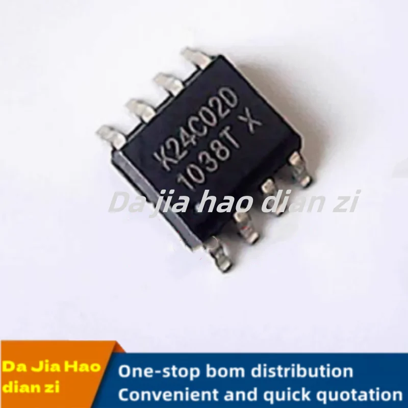 10 Stück/Los K24C02D SOP8 Speicher-IC-Chips auf Lager
