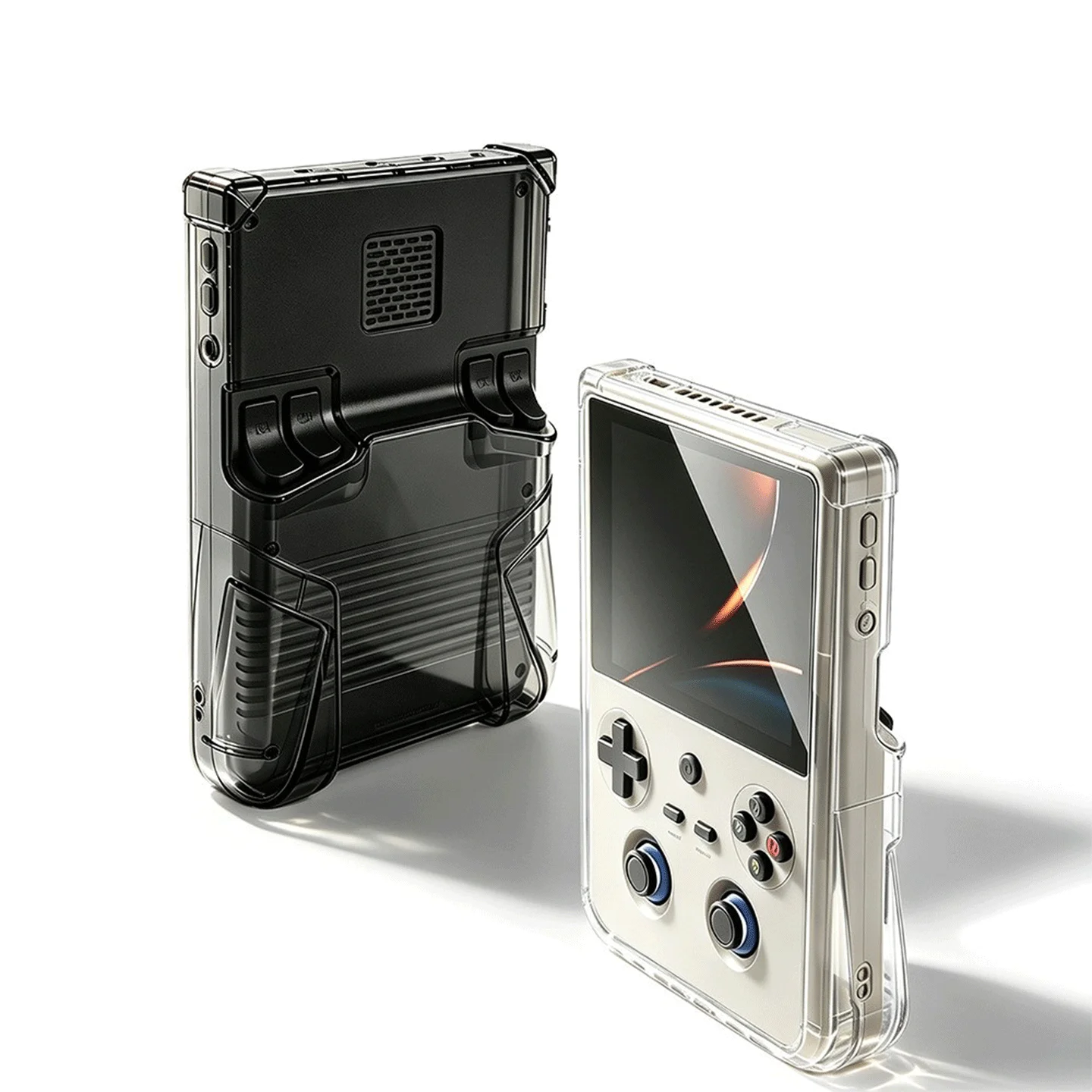 For Anbernic RG-477V TPU Protective Case Anti-slip Grip Handheld Game Consoles for Anbernic RG477V TPU Case Console Accessories