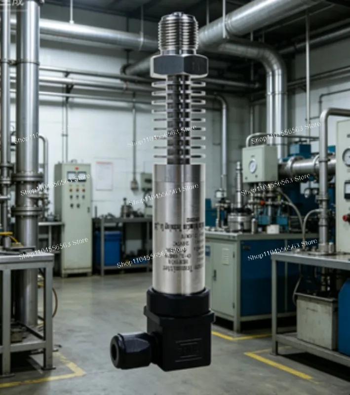 0-5V High Temp 0-200°C Absolute Pressure Transmitter 0-1.6MPa for Alcohol Fuel Liquid Gas