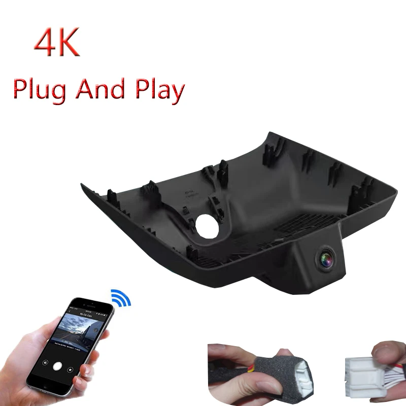 

4K Plug And Play For leap LEAPMOTOR C11 2021 2022 2023 Car Video Recorder Wifi DVR Dash Camera Black Box FHD 2160P