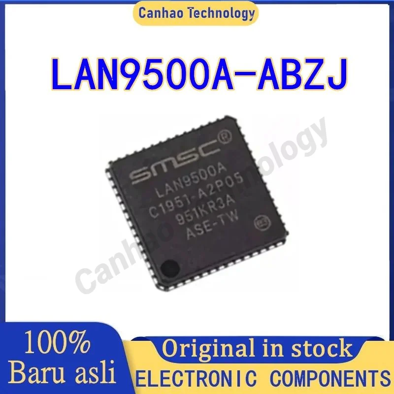 

5PCS LAN9500A-ABZJ LAN9500A LAN9500 LAN IC USB Chip QFN-56 100% New Original in stock