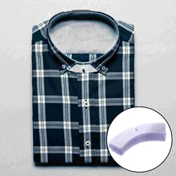 100 Pcs Collar Support Piece Hanger Shoulder Shaper Blouse Clothing Hangers Dress Shirt Inserts Plastic Men's