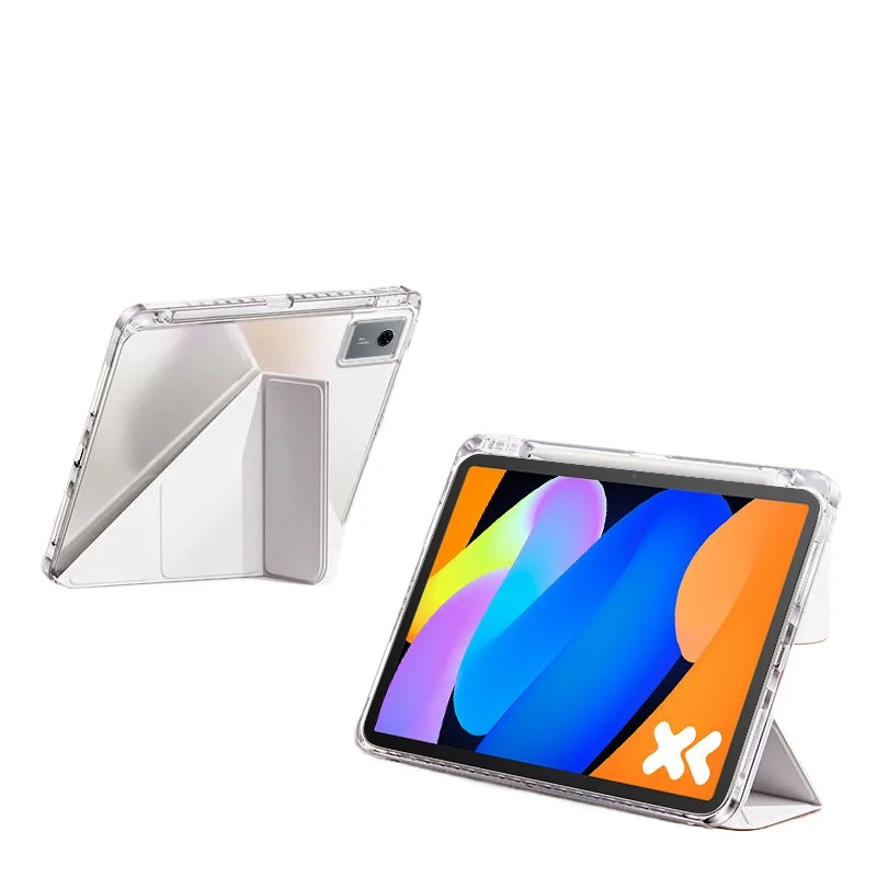 For Lenovo Xiaoxin Pad 11 2025 Case 11 inch TB335FC Magnetic Trifold Filp Stand PU With Pencil Holder Tablet Cover Funda Coque
