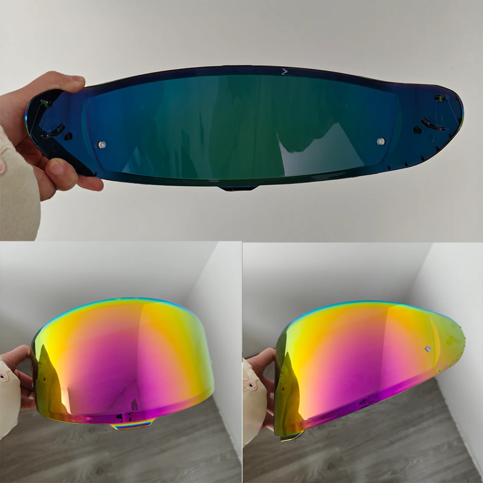 Protetor CWR-F2 para capacetes SHOEI Z8, X15, RF1400, CWR-F2R, NXR2, viseira de proteção solar, viseira anti-UV, acessórios para capacete de motocicleta.