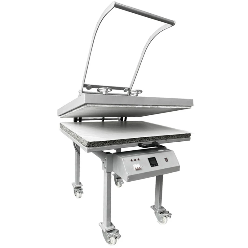 80*100cm Manual Large Format Heat Press machine white ink heat press machine magnetic semi-automatic pull-out printing machine