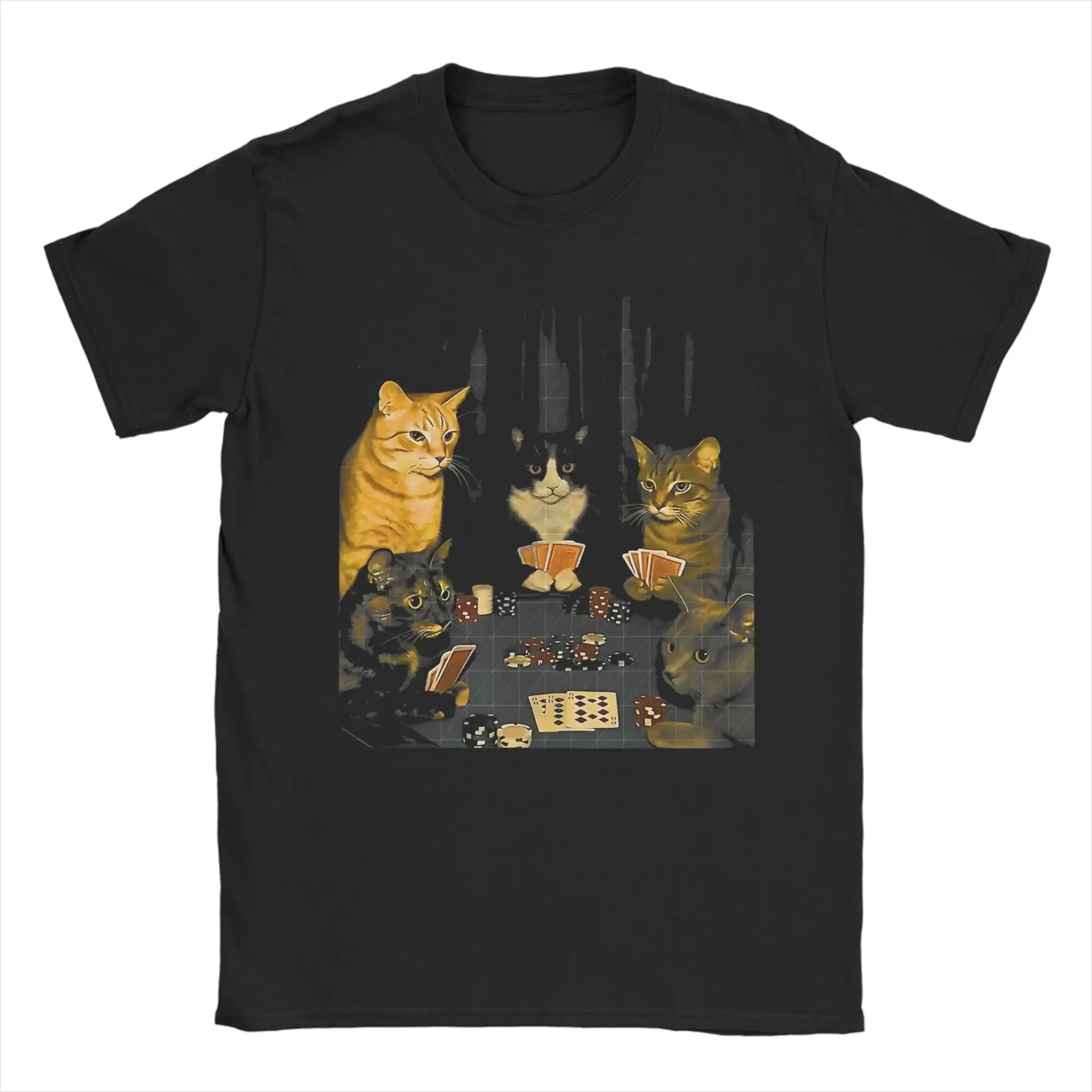 camisetas-engracadas-para-homens-com-gato-fumando-cigarro-e-gato-jogando-poker-100-algodao-camiseta-de-gola-redonda-manga-curta