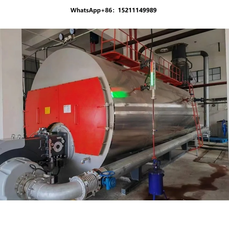 Factory Direct Sale High Quality 2000kg/h 12 Ton 6000kg Industrial Gas Steam Boiler With a Cheap Price