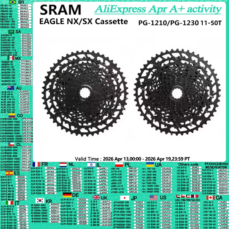 Sram Eagle Nx Sx Ca…