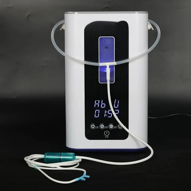 

Inhalation H2 Cube Hydrogen Generator 300ml/min 600ml/min 900ml/min Hydrogen Inhalation Machine