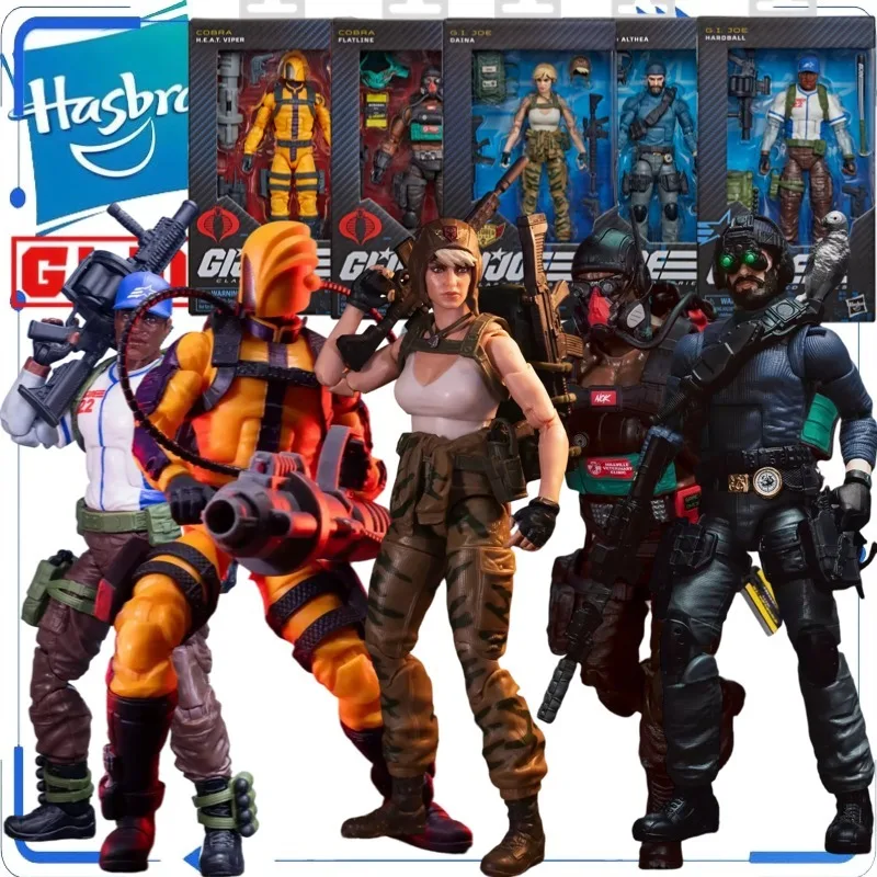 Genuine Hasbro G.I.Joe Classified Series Shipwreck Althea Daina Hardball Flatline 6 Inch Movable Action Figure Toy Pre Order