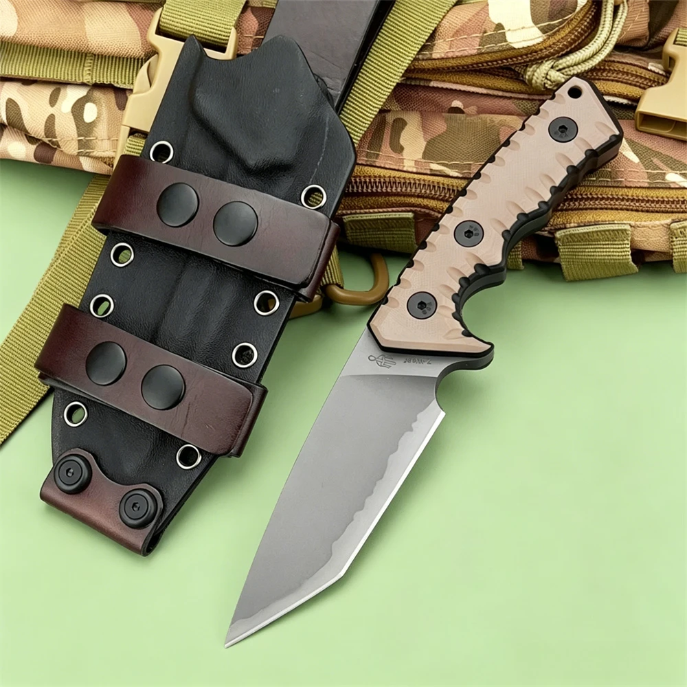 HOT SALE Survival EDC Fixed Blade Knife DC53 High Hardness Blade G10 Handle Multitools Outdoor Tools for Hunting Camping Knives