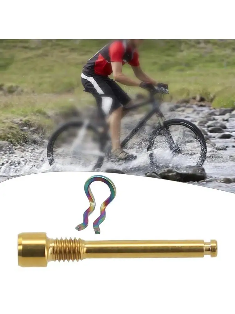 AliExpress TOOPRE New Bicycle Disc Brake Pad Bolt Titanium-Alloy Pin Insert Caliper Screw For Shimano-XTR Replacement Bolts Bike Accessories