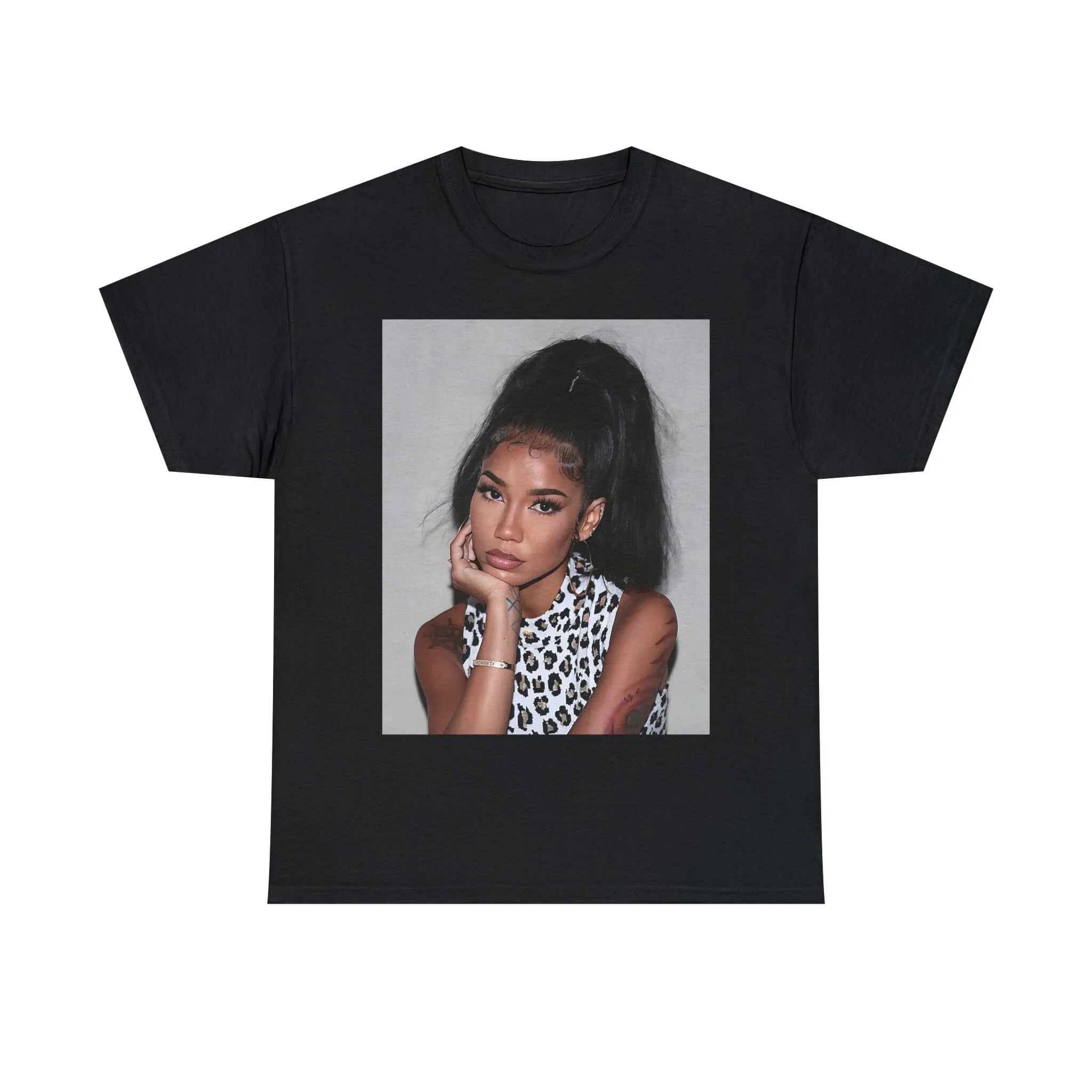 Jhene Aiko Photoshoot Vintage T Shirt Retro 90s New Bootleg Black Music RnB Singer Rapper For Fans