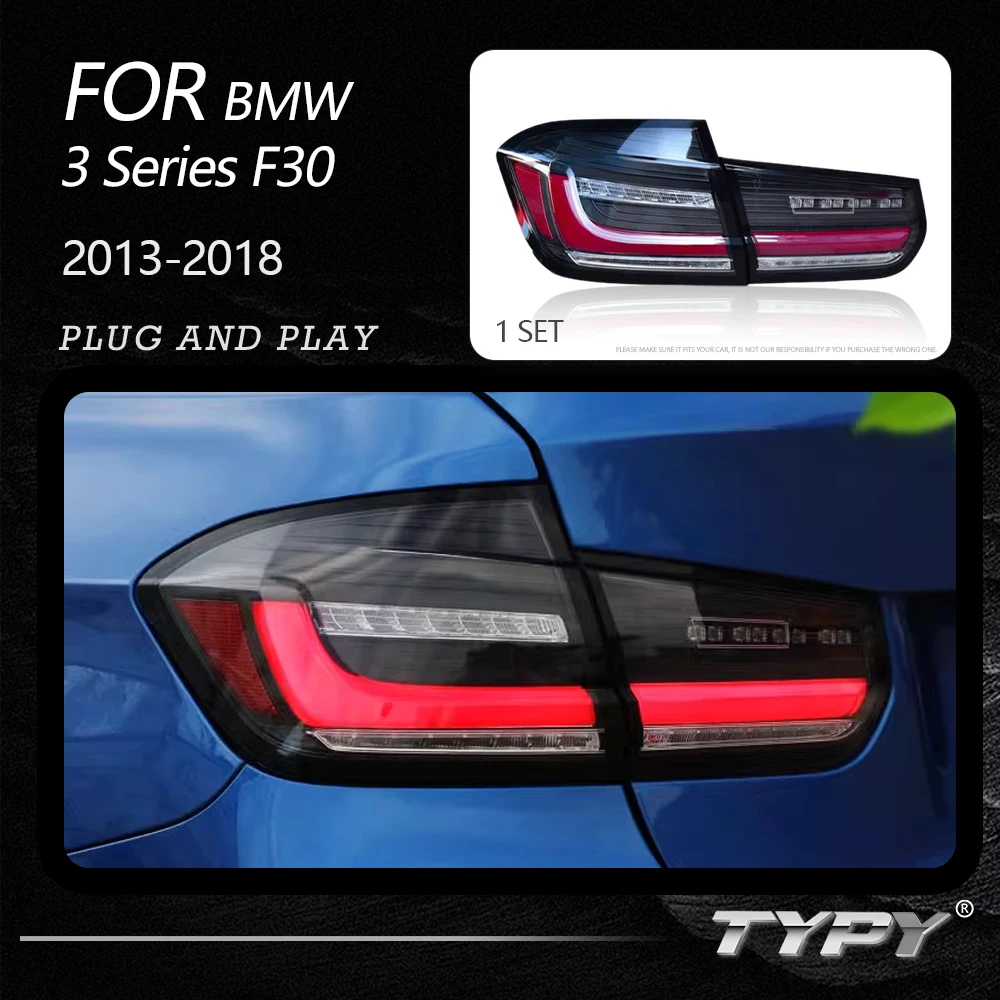 

TYPY Car Tail Lights For BMW 3 Series F30 2013-2018 LED Car Tail Lamps Daytime Running Lights Dynamic Turn Signals