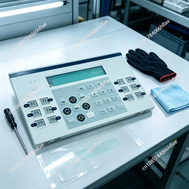 XBTP021010 XBT‑P021010 Touch Keypad Membrane, Industrial HMI Panel Button Film Replacement Part