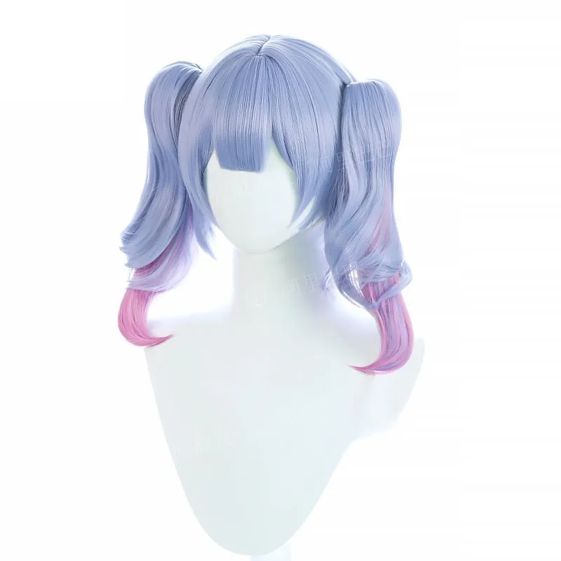 Miku Rabbit Hole Cosplay Wig Heat Resistant Role Play Idol Vtuber Headwear Heat Resistant Synthetic Halloween Role Play