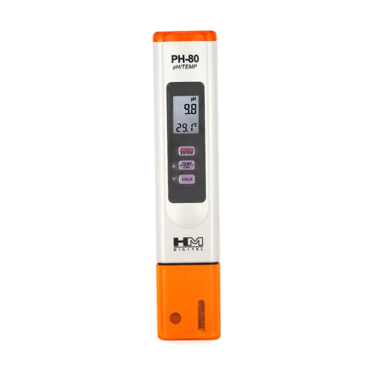 HM Digital PH-80 Waterproof PH Temperature Meter Hydro With Automatic Calibration Function Water Quality PH Tester 40% Off