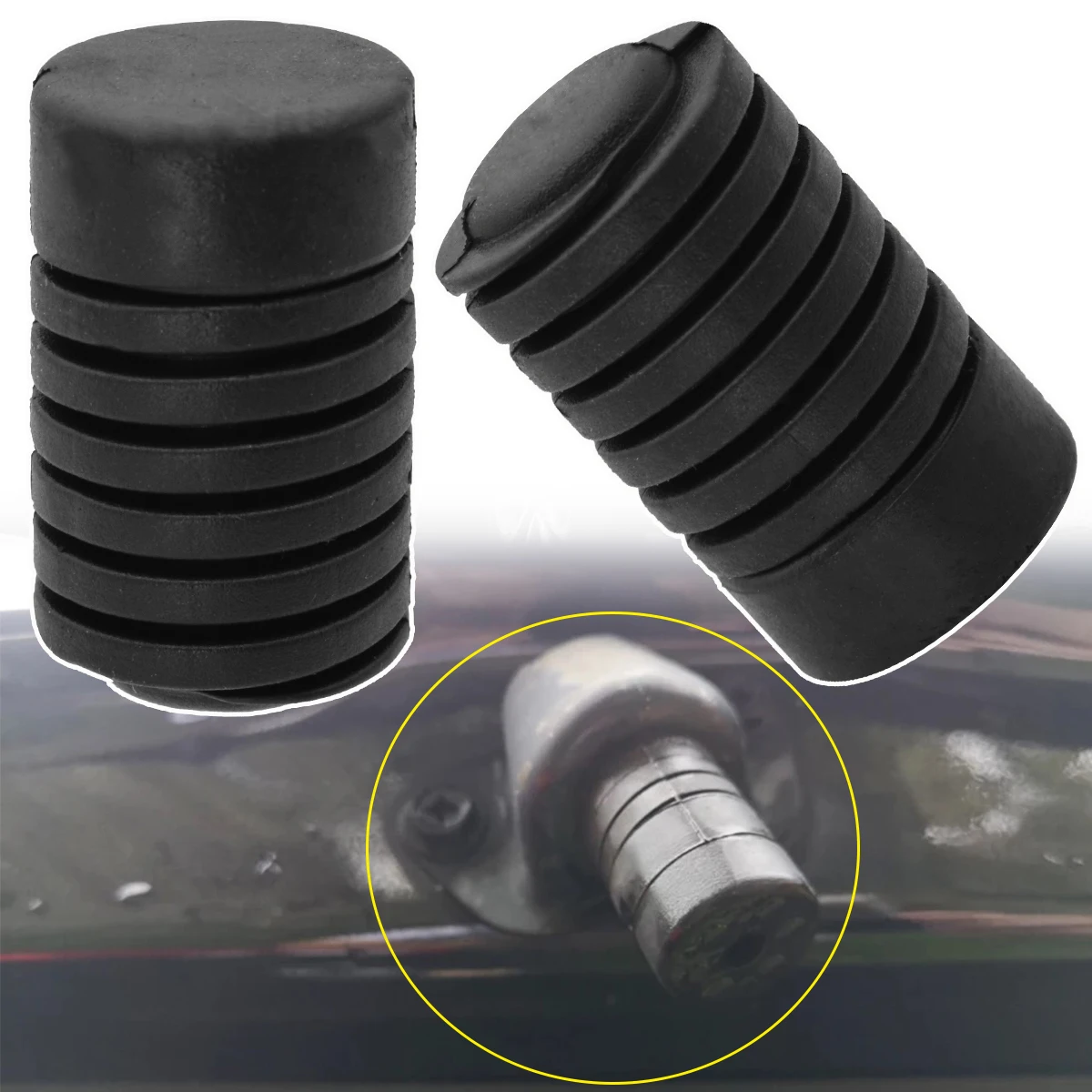 

For Nissan Juke F15 2010 2011 2012 2013 2014 - 2019 Car Bonnet Grommet Mount Sleeve Hood Trunk Tailgate Cushion Insulator Buffer