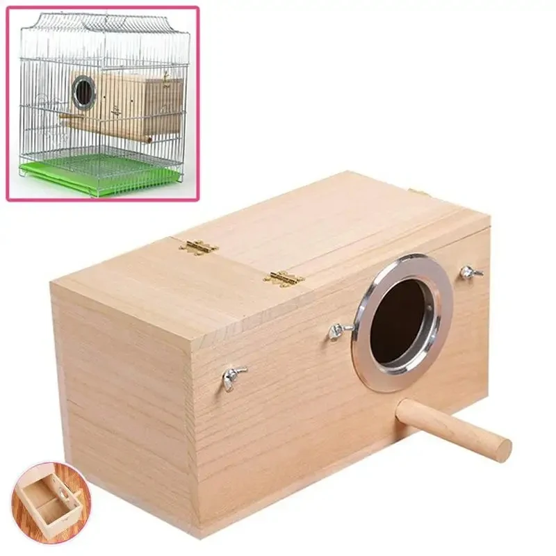 Pet Bird Swing Parrot Breeding Box Birdhouse Bridge Ladder Pet Supplie