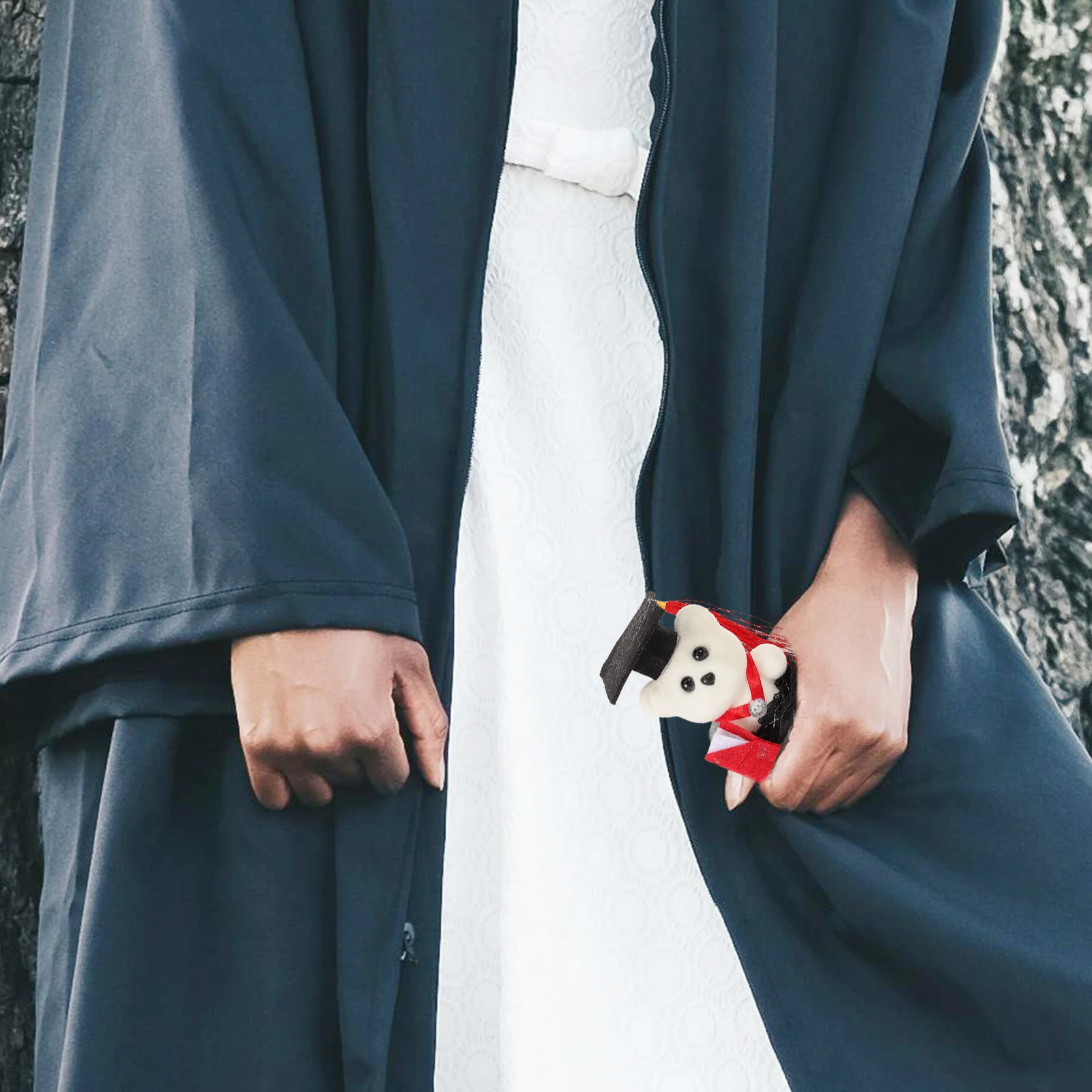 

10Pcs Graduation Bear Flower Bouquet Material Ideal for Graduation Bouquet Decoration Ceremony Gift Commencement Presents
