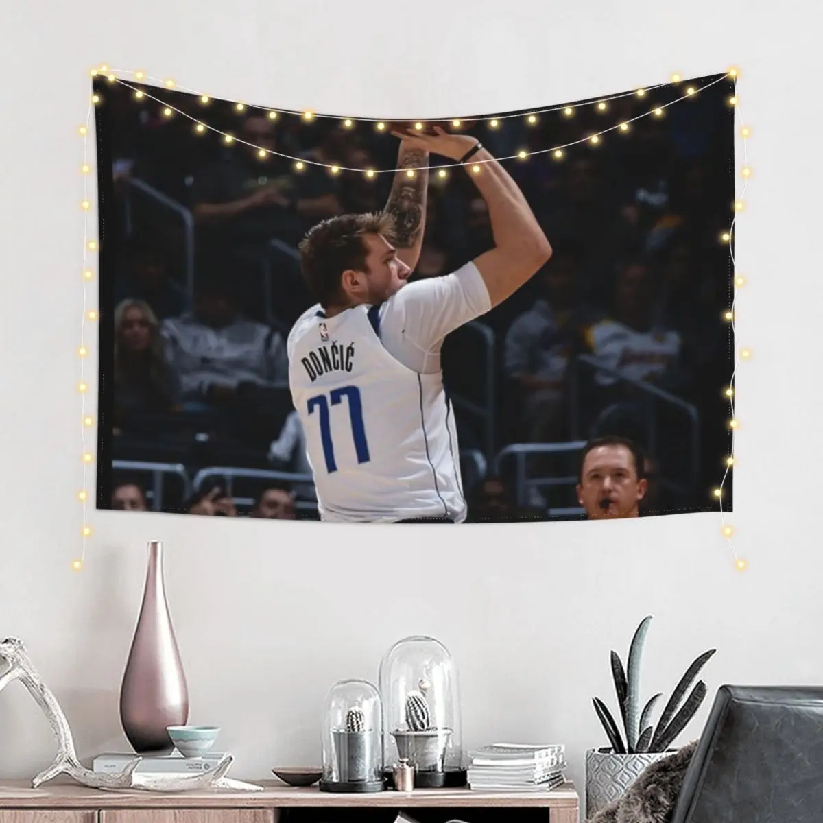 Doncic Luka Jump Tapestry Cute Room Decor Aesthetic Room Decors Decoration Home Room Decoration Aesthetic Tapestry