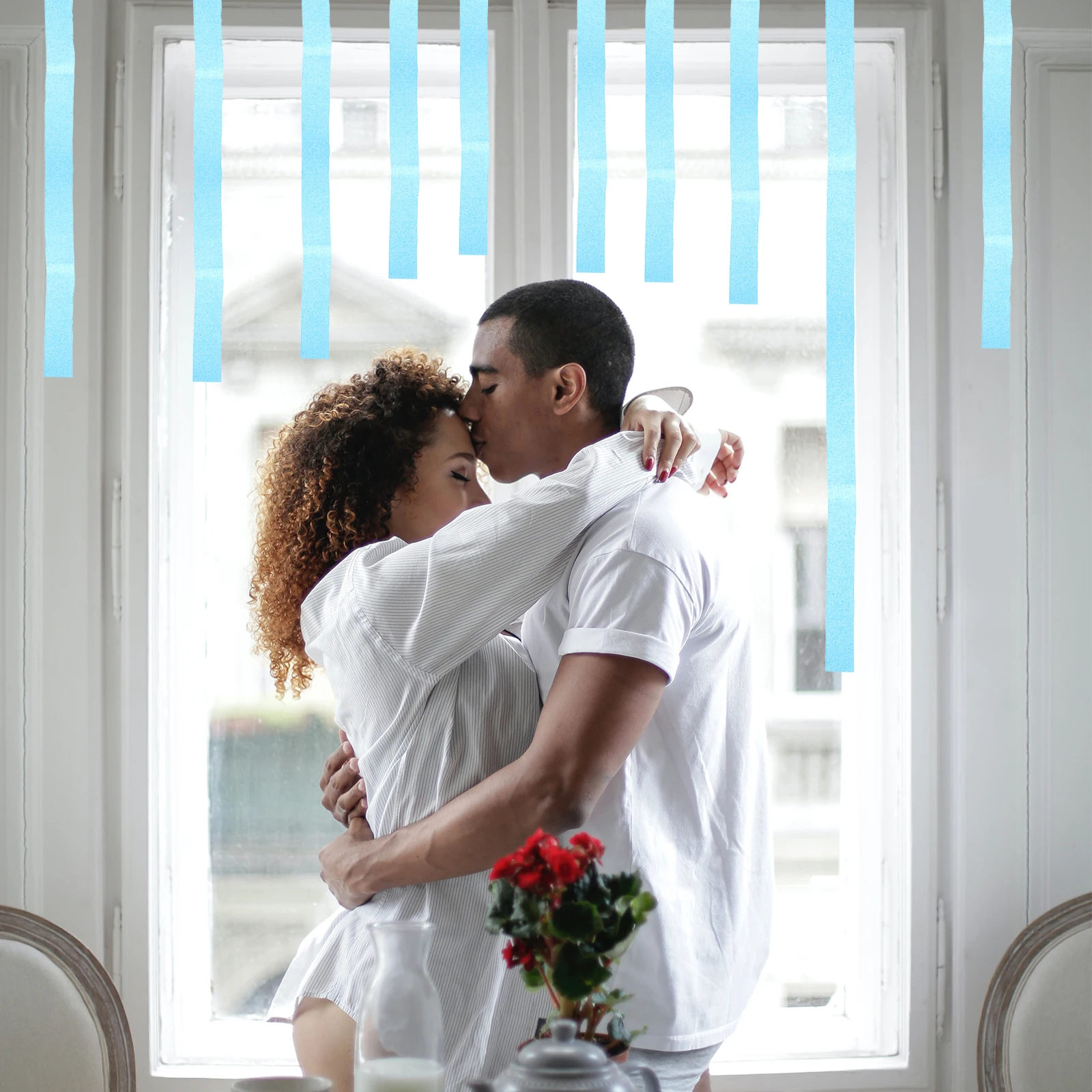 

Wedding Decorative Paper Roll Blue Crepe Streamers Party Venue Setting Birthday Supplies Multi Function Ribbon