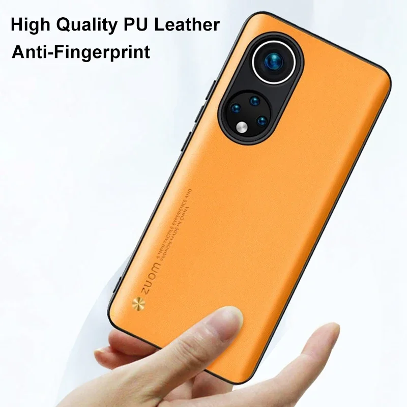 Custodia per telefono in pelle PU di lusso per Honor 60 Pro 60Pro custodia protettiva in Silicone con copertura opaca per Honor 50 Pro 50 Lite 50 SE Coque