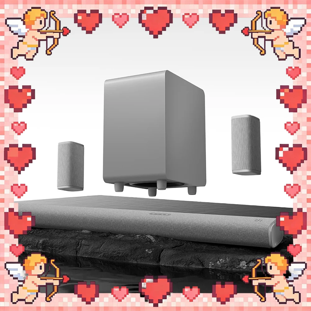 

Беспроводная Bluetooth-колонка MOON QUINTET с объемным звуком Dolby Panoramic, домашняя акустическая система с физическим объемным звучанием, поддержка входов OPT, DC, USB