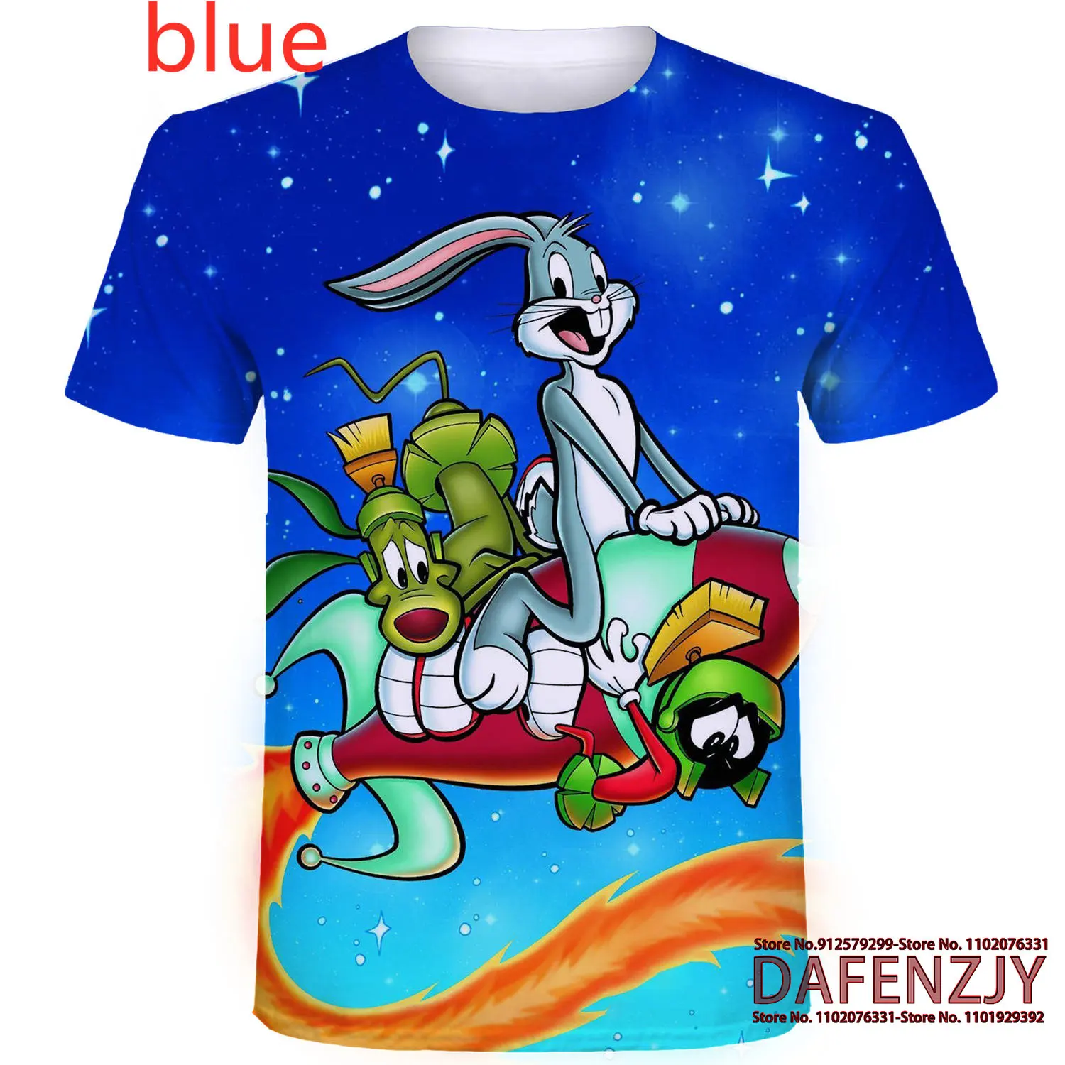 Cartoon Anime Summer T-Shirts Crewneck Cool Short Sleeve Funny Graphic Print Top Casual Tees