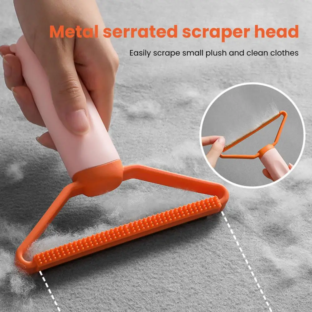 

Pet Hair Remover Brush, Manual Lint Roller, Dual Head, Metal Pet Hair Scraper, Quick Removal, Pet Shaver, Cleaning Tools