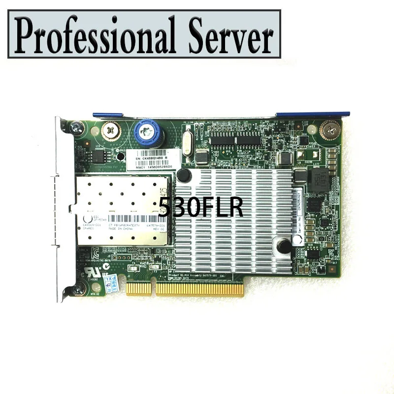 Proliant Gen8 530FLR-SFP+ 2-Port 10Gb 10GbE Ethernet 647581-B21 649869-001