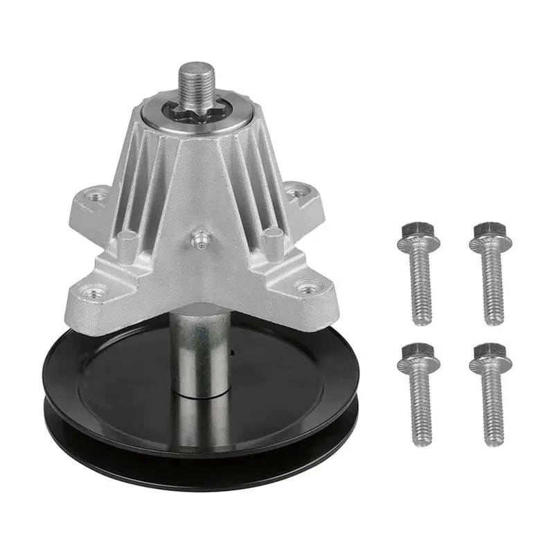 [NEWA76K!】 Greasable Spindle Pulley Assembly For Troy-Bilt Pony Mowers