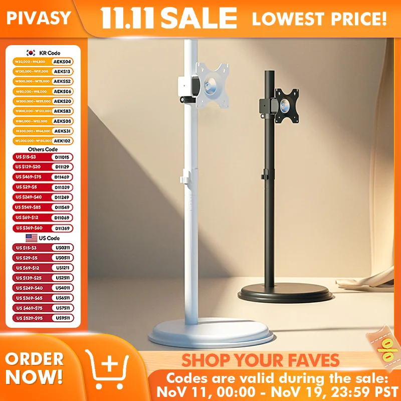 범용 TV 모바일 플로어 스탠드 브래킷 화상 회의 기계 모니터 카트 대형 크기는 14-32 인치 터치 스크린을 지원합니다