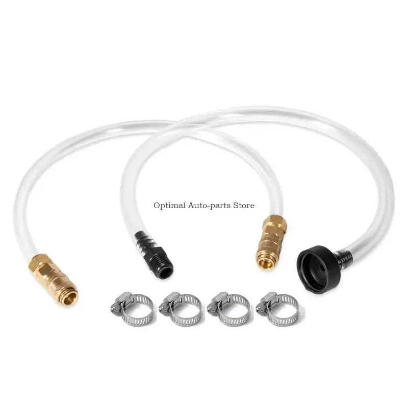 

Marine Hydraulic Bleed Set Brass PVC Construction Bubble Removal Steering System
