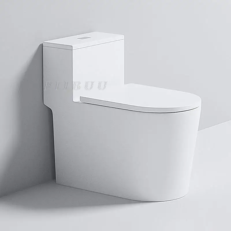 One Piece Toilet For Bathrooms Small Compact Powerful & Quiet Modern Toilet Soft Closing Seat Elongated Comfortable Seat Height