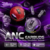 Disney Marvel ANC Bluetooth Earphone 42dB Active Noise Canceling Bluetooth 5.4 Headphone 4-Mics ENC HD Call TWS Wireless Earbuds