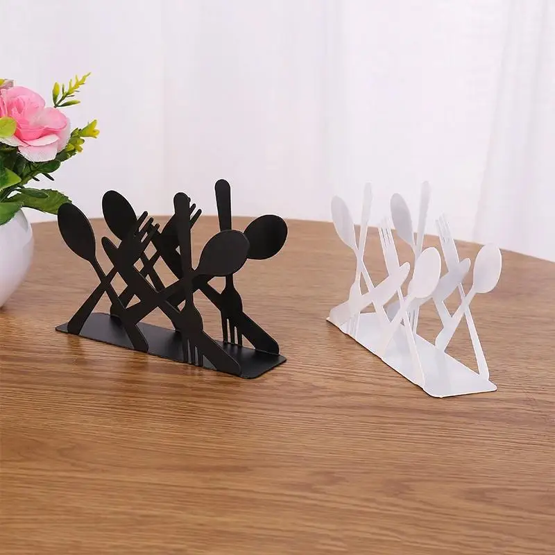 1Pc Elegant Iron Art Tissue Box Homestay Napkin Holder Kitchen Dining Tabletop Accessory For Home And Restaurant Use