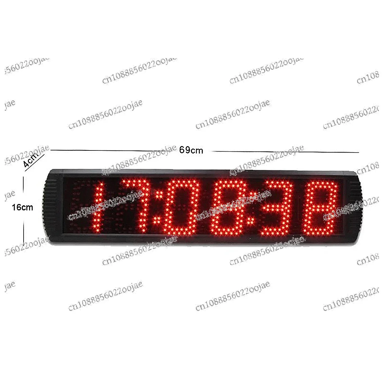 Large LED Countdown Clock, Marathon Race Timer, Outdoor App Control, Tripod, 5 Inch