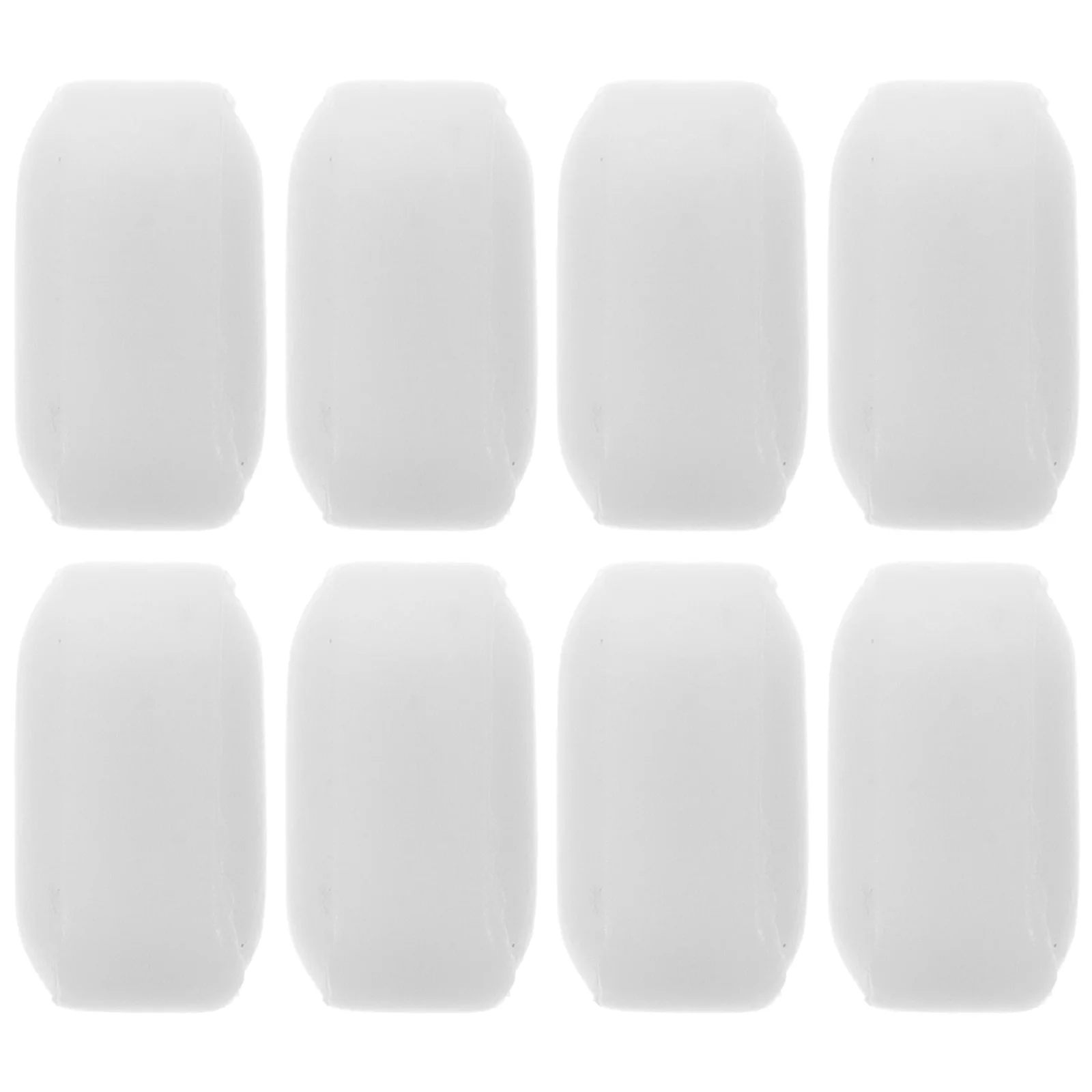 10 Pcs Magnetic Stirrer Self Stirring Pot Cylindrical Bar Mixer Mixers White Rod Blender Plate